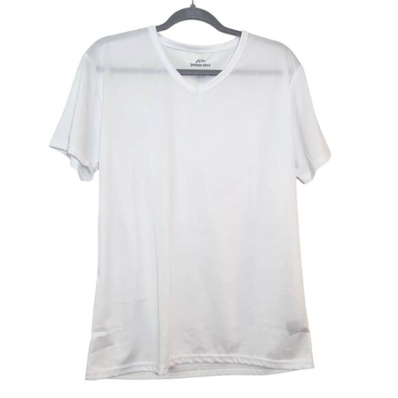 Jackson Hole White Lightweight Base Layer Tee Size Medium NWOT Performance Tee - Picture 1 of 8